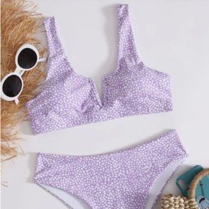 NEW Shein Dalmation Print Bikini set